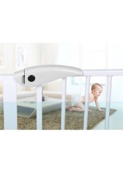 Baby Safe - Metal Safety Gate w / t 45cm Extension - White