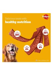 Pedigree Schmackos Grilled Liver Flavour Jerky Treats for Dog, 70g