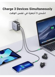 UGREEN Nexode GaN 65W USB C Charger Plug Laptop Charger for MacBook, HP, Dell,Lenovo,iPhone,iPad,Galaxy, Switch