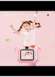 Radiotronics Kids Camera with Silicone Case, Video Camera for Children with Fun Games, Kids Digital Camera with Special Effects, Rechargeable Battery