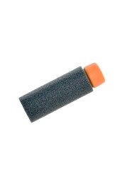JGCWorker 200pcs 2nd Generation HighEnd of HalfLenth Soft Dart Soft Short Dart for Adventure Force Nexus Pro and Worker Swift Black and Orange