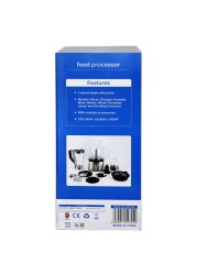 MyChoice 10-In-1 Food Processor MFP-240 Black And Silver 1000W