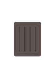 Cosmoplast Cedargrain 5 Tiers Storage Cabinet With Drawers And Wheels Dark Brown 50x40x114cm