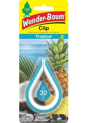 Little Trees Air Freshener Clip LTC015 Tropical Fragrance For Car Home Boat Caravan - Single Pack