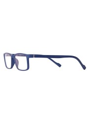 TOM OLIVER JUNIOR Blue Light Blocking Computer Screen Glasses - Anti Blue Light, Protection Eyewear for Children from Digital Screen Time for Boy&#39;s &amp; Girl&#39;s Age 5 - 12 (Rectangle, Blue)