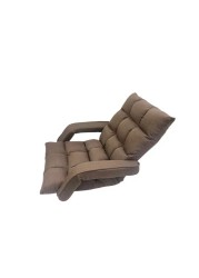 Portable Folding Chair Single Floor Lazy Sofa with Handle Adjustable Back