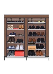 Household Hangers Racks Non-woven Fabrics Large Shoe Rack Organizer Removable Shoes Storage Cabinet Furniture for Home 120x118x30cm