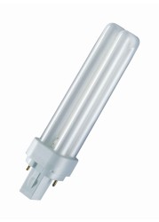 Osram Dulux D Home Decorative Fluorescent Lamp 2 PIN luminous flux - COOL WHITE 18W, 4000K, 1200lm - Pack of 3