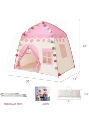 Children&#39;s Play Tent Child Folding Play Tent House For Kids Indoor Outdoor Games