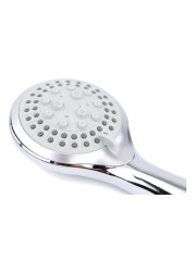 Home Pro 5 Function Chrome Plated Shower Head Silver