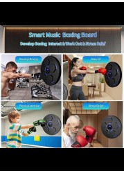 Radiotronics Boxing Machine for Home Workouts Fitness Boxing Machine with Music Playback, Workout Playlist, for Adults