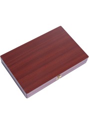 ULTIMAX Backgammon Set, Classic Board Game with Leather Case, Folding Board, Gift Package, Portable Travel Strategy Backgammon Game Set for Adults, Kids