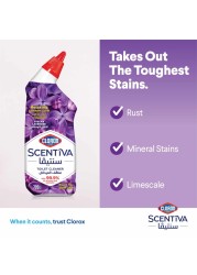 Clorox Scentiva Toilet Cleaner Tuscan Lavender 709ml