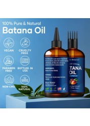 Raw Batana Oil for Hair Growth 4 fl oz 100 Pure Natural Cold Pressed Dr Sebi Oil Batana for Skin Face Lashes Aceite de Batana