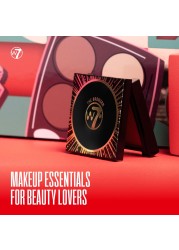 W7 12 Days of Beautiful Holiday Advent Calendar 202412 Individually Boxed Makeup Cosmetic Surprises Cruelty Free Christmas Stocking Filler