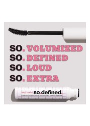 Wet n Wild So Defined Volumizing Plus Defining Mascara Black 10ml