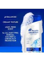 Head &amp; Shoulders Classic Clean Anti-Dandruff Shampoo 1000ml Pack of 2