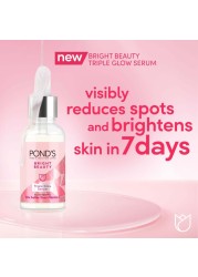 Pond&#39;s Bright Beauty Triple Glow Serum with Niacinamide and Hyaluronic Acid 30g
