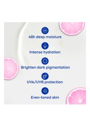 NIVEA Even Tone Body Lotion Natural Glow Complex &amp; Vitamin C UV Protection All Skin Types Jar 625ml
