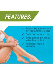 Surgi Wax Face Body Hair Bleaching Cream 15 ounces