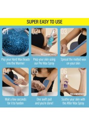 Tress WellnessHard wax beads for hair removal For sensitive skin Bikini Star 12lb