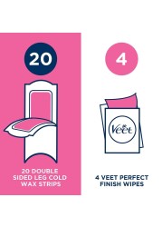 VeetReady To Use Wax Strips Normal x 40
