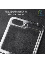 Clear Case for Samsung Galaxy Z Flip 6, Precise Camera Cutouts, Sleek and Light Design, Protective Cover For Z Flip6 5G (Z Flip 6)