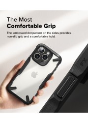 Ringke - iPhone 16 Pro Max Case Cover , Fusion X Series , Black
