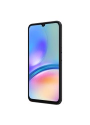 سامسونغ A05S هاتف ثنائي الشريحة، RAM سعة 6 غيغابايت، 128 غيغابايت، يدعم 4G LTE - أسود