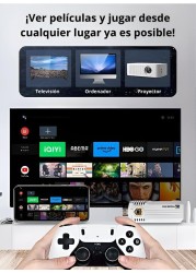 سعة تخزين 4K 64 جيجابايت 40000 لعبة و15 محاكيًا (CPS، PS1، N64، MAME، NDS، DC، FC، GB، GBA، GBC، MD، SFC، Atari، SNES، NES)