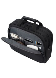 Cabinpro Premium Laptop Bag 15.6-inch Water Resistant Shoulder Computer Bag with Adjustable Shoulder Strap for Men and Women CP013 Black