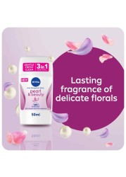 NIVEA Antiperspirant for Women Pearl &amp; Beauty Pearl Extracts Stick 50ml Pack of 2