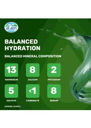 Al Ain Low Sodium Drinking Water Recycled Pet Plastic Bottle 500ml Pack of 12