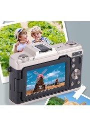COOPIC C900 Digital Camera - 68MP, 4K Video, 3.0" Flip Screen, 16x Zoom, Creative Filters - Black Edition