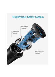 Anker Car Charger with 2 Ports Black 30W