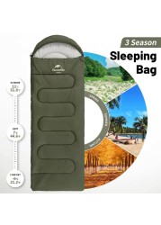 كيس نوم خفيف الوزن من القطن من Naturehike Y150 - كيس نوم مريح للتخييم في الهواء الطلق والمشي لمسافات طويلة والترفيه المنزلي محمول وجيد التهوية وخفيف الوزن