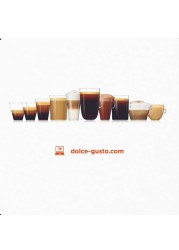 Nescafe Dolce Gusto Latte Macchiato Caramel Coffee, 16 Capsules