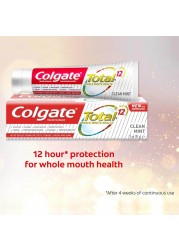 Colgate Total 12 Hour Protection Clean Mint Toothpaste 75ml