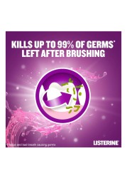 Listerine Total Care Teeth Protect 6 Benefit Fluoride Milder Taste Mouthwash 250ml