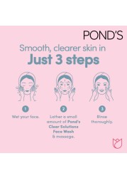 Pond&#39;s Facial Foam Antibacterial + Breakout Control 100g