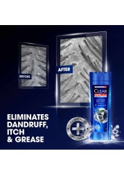 Clear Shampoo For Men Anti Dandruff Shampoo Deep Cleanse 400ml