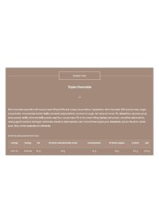 Loacker Tortina Triple Chocolate Wafers, 21g Pack of 6