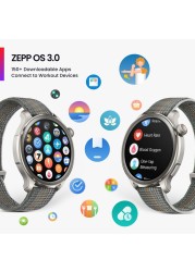 Amazfit Balance Smart Watch, AI Fitness Coach, Sleep &amp; Health Tracker With Body Composition, GPS, Alexa Built-In, Bluetooth Calls, 14-Day Battery, 1.5&quot; AMOLED Display, For Android/iPhone, Black