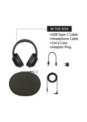 Sony WH-1000XM4 Bluetooth Wireless Headphone Noise Canceling Over-Ear With Mic Black