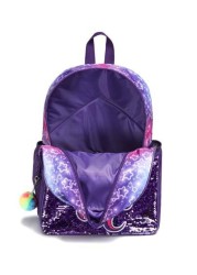 3PCSBackpack Sequined Backpack Shoulder Bag Lunch Box Pencil Case