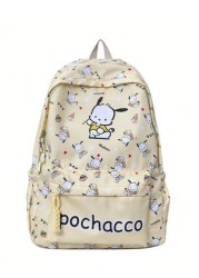Sanrio 1pc Hello Kitty Kuromi Cinnamoroll My Melody Cartoon Backpack Cute Daily Bag Cat Cartoon Anime Storage Bag Women Casual Travel Commuting Backpack Makeup Bag Holiday Organizer Large Capacity Cos
