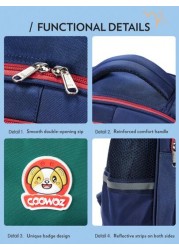 Primary School Bag Children s Cartoon Backpack With Adjustable Strap 16 12 5inch Large Capacity Backpack With Pockets And Compartments Fashionable And Versatile Classic Retro School Bag For Travel Sto