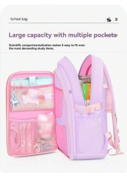 New Stylish Cute Kids Backpack Waterproof Lightweight Backpack For Elementary School Girls Aged 6 12 Years Old