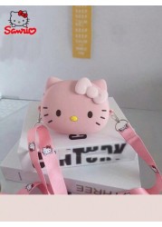 Sanrio 1 Cute Crossbody Bag Cartoon Hello Kitty Sling Bag Available As A One Shoulder Girl Gift