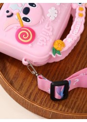 Disney 1 2 Pcs Disney Stitch Plush Crossbody Bag Cute And Versatile Purse Wallet For Boys And Girls